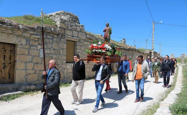 Así se vivió San Isidro en el Cerrato Palentino