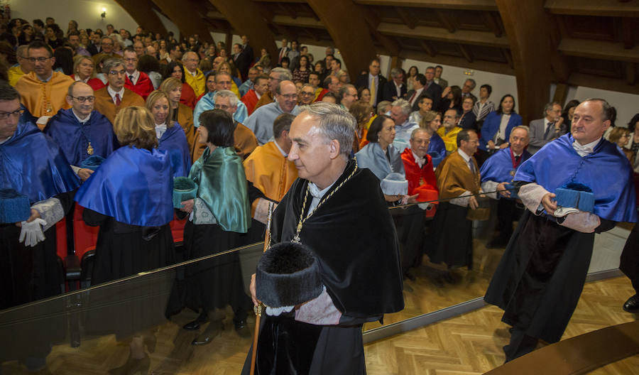 Toma de posesión de Antonio Largo como rector de la Uva