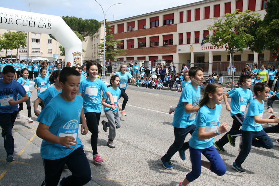 Carrera gotas para Níger del colegio Santa Clara de Cuéllar