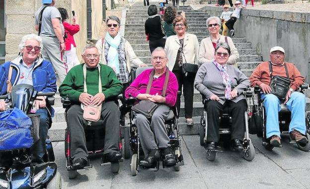 Segovia no es una ciudad accesible, según las personas con discapacidad