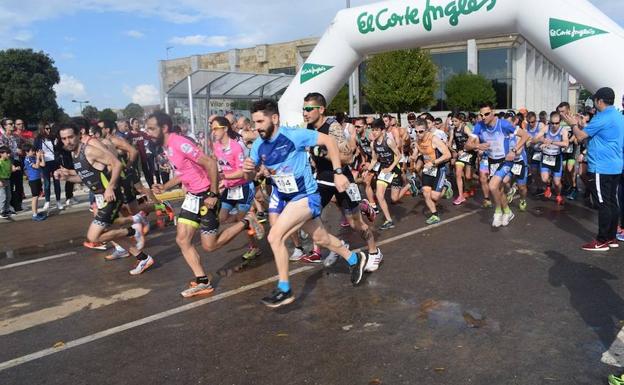 El duatlón se Villares se tuvo que suspender por la lluvia y el granizo