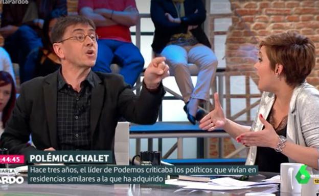 Monedero se enfrenta a una espectadora en 'Liarla Pardo'