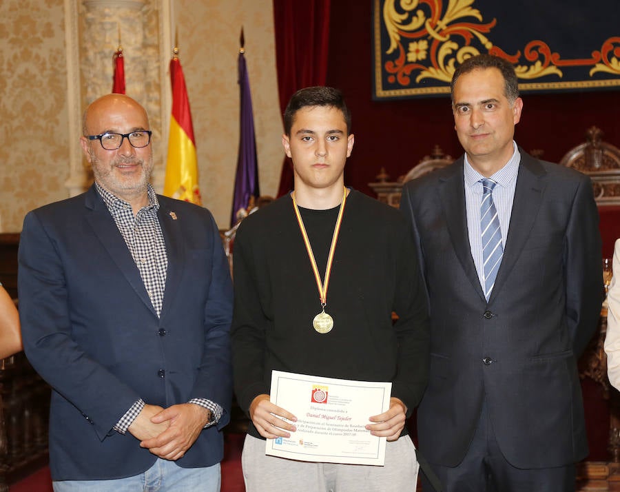 Entrega de premios de la Olimpiada de Matemáticas