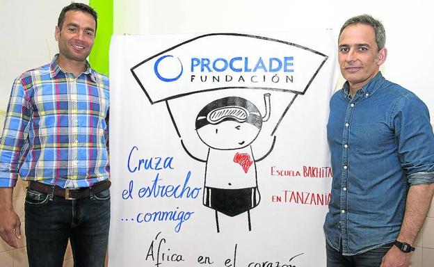 El viernes, tres segovianos cruzarán a nado el estrecho de Gibraltar por una buena causa
