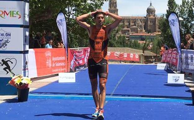 El salmantino Alberto Bravo, 12º en el Nacional de Triatlón de media distancia
