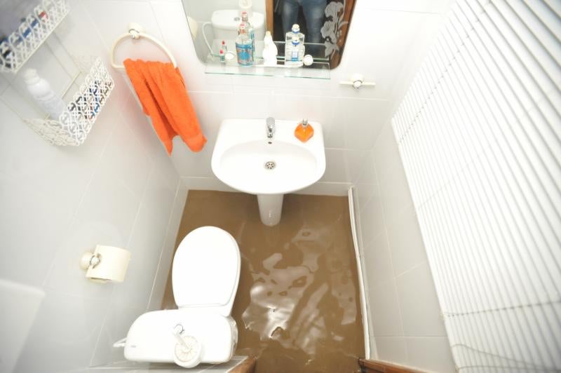 Inundaciones en Viana de Cega