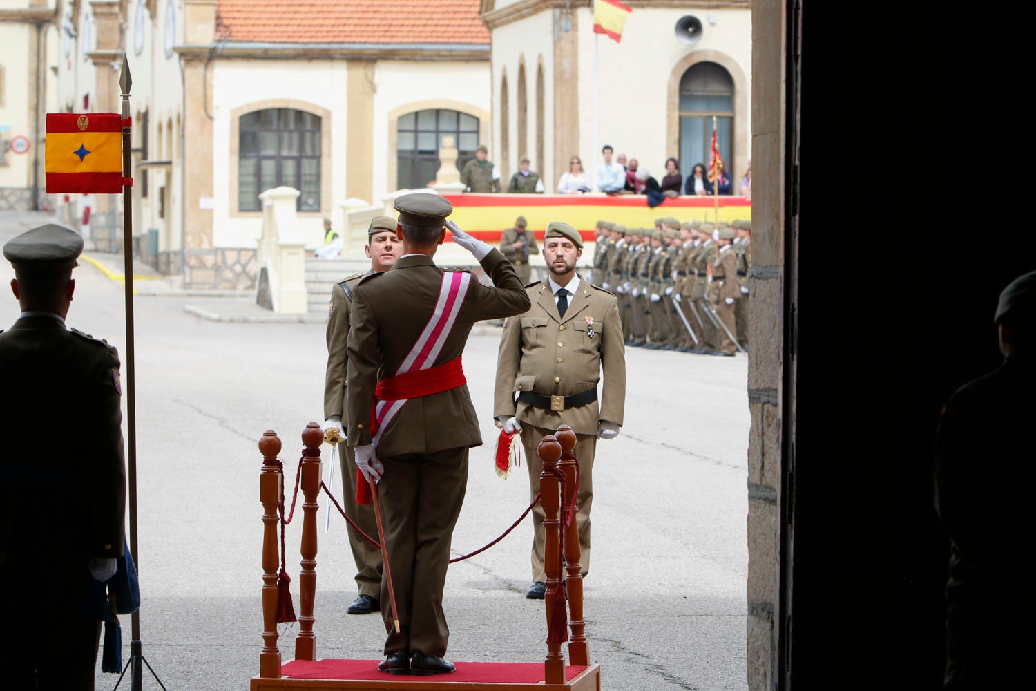 El Cuartel General Arroquia de Salamanca celebra el día de San Fernando