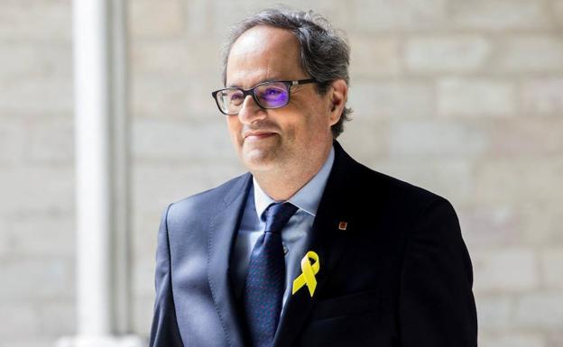 Torra pidió a los catalanes que «empapelaran» el Archivo de Salamanca con sus facturas de la luz y del agua