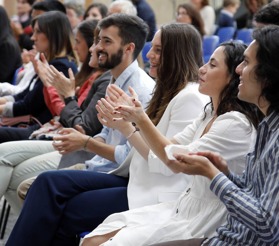 Acto de posgraduación de masters en el campus de la UVA en Segovia