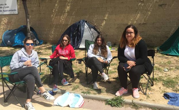 Acampadas para ver a Pablo Alborán en Valladolid