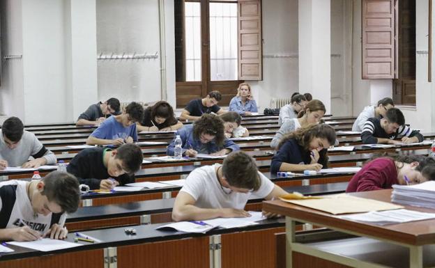 2.529 alumnos se han inscrito en las pruebas de la EBAU