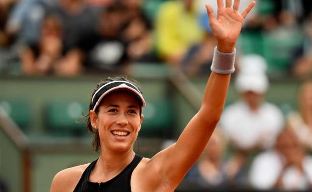 Muguruza saca el mazo a pasear