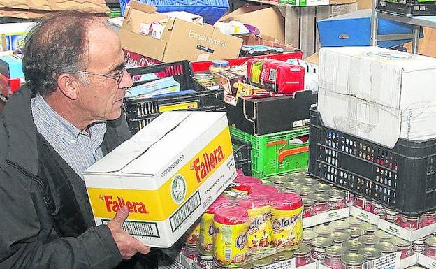 La falta de espacio trastorna la causa del Banco de Alimentos de Segovia