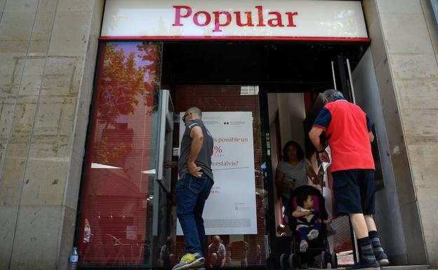 Un juzgado de Valladolid anula una venta de acciones del Popular por no informar sobre su riesgo
