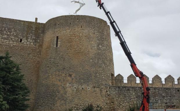 Urueña estrenará un mirador después de restaurar el Peinador de la Reina