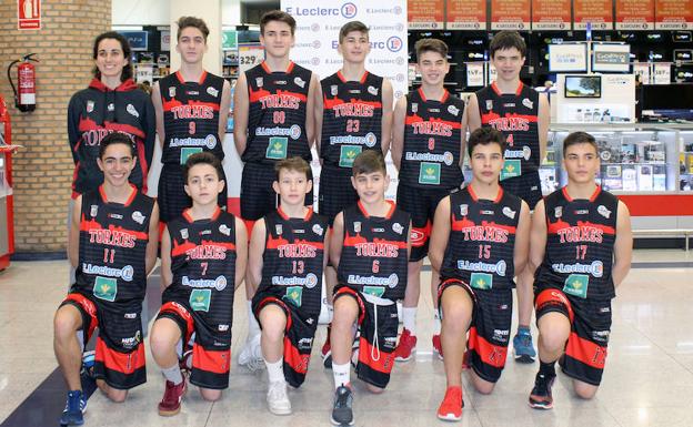 El Infantil del CB Tormes se clasifica para los octavos del Nacional