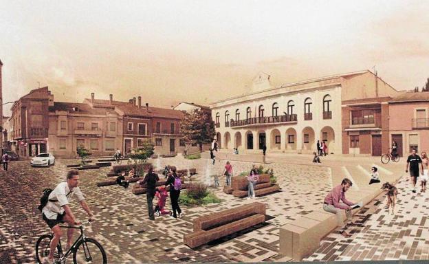 El proyecto Platea gana el concurso para remodelar la Plaza Mayor de Íscar