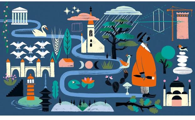 Vilustrado dibuja en torno al recuerdo