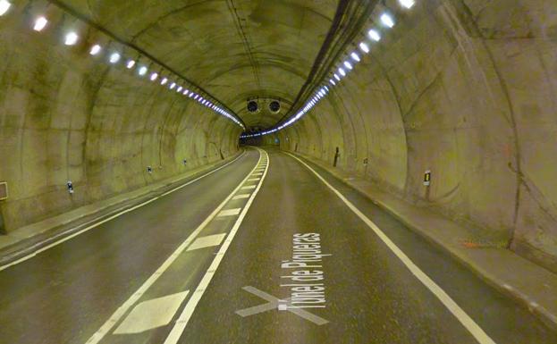 El túnel de Piqueras en la N-111 estará cortado del 18 al 21 de junio por trabajos de mantenimiento