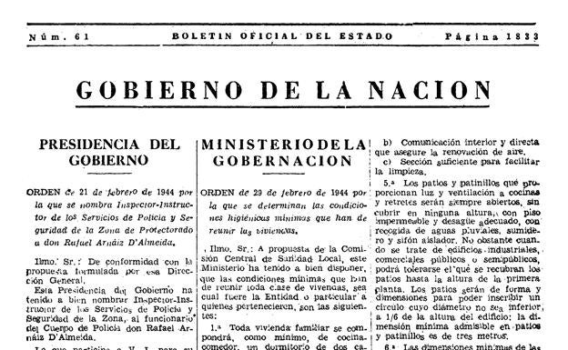 Una ley de 1944, 'culpable' de los bloques sin ascensor