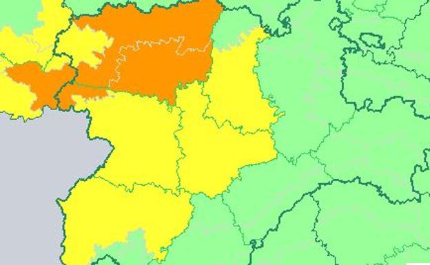 Valladolid, en alerta amarilla por lluvias y tormentas