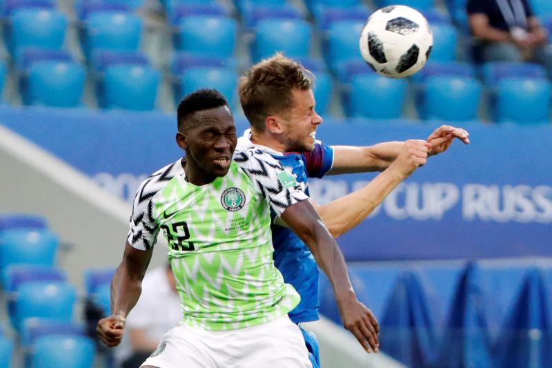 Nigeria-Islandia, en imágenes