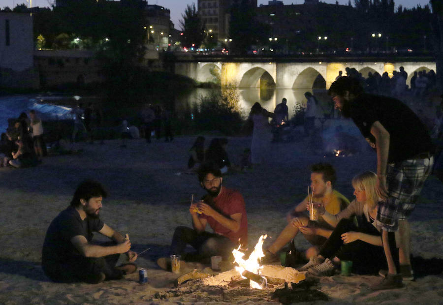 La celebración de la Noche de San Juan 2018 en Valladolid