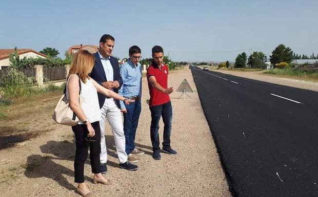 La Junta ejecuta las obras de mejora de la carretera entre Arcenillas y El Piñero