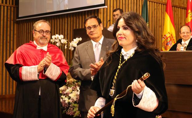 Imelda Rodríguez apuesta por «crear focos profesionales fiables» para los estudiantes en su segundo mandato como rectora de la UEMC