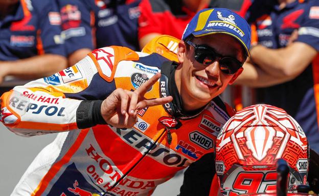 Márquez se estrena en Assen con una 'pole' de infarto