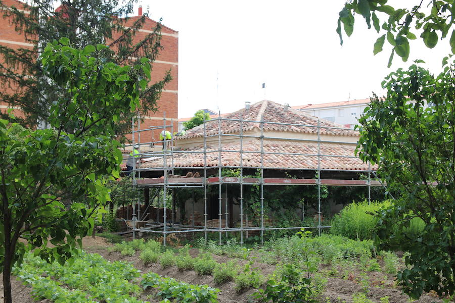 Las obras en las ermitas del Convento de las Carmelitas Descalzas de Valladolid finalizan en un mes