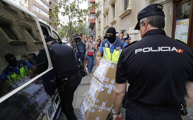 Polanco se muestra tranquilo y ofrece colaboración a la Policía en su investigación