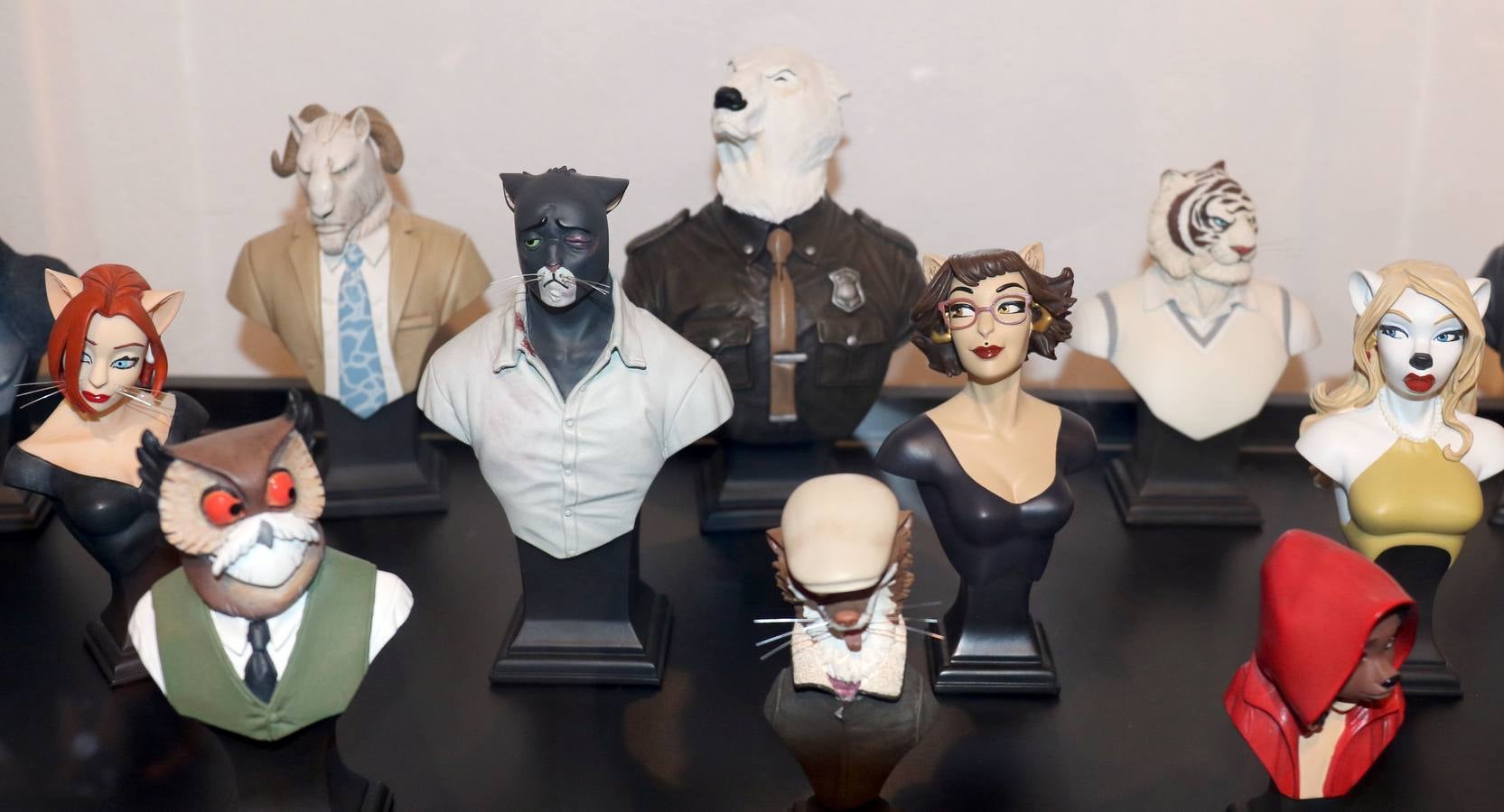 Exposición 'Blacksad' en la Sala Municipal de Exposiciones de la Casa Revilla en Valladolid