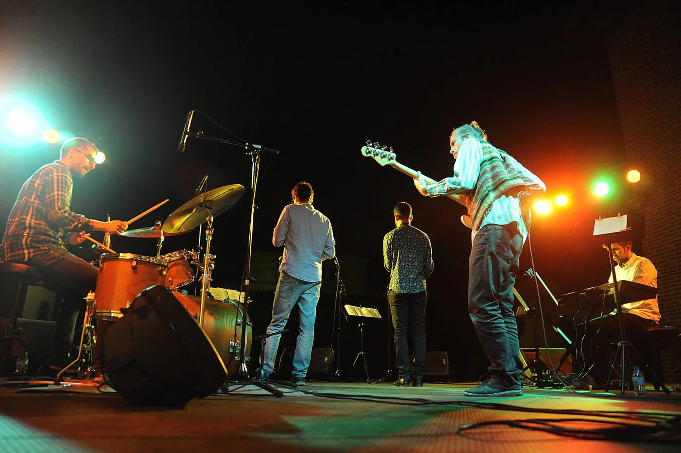 Actuación del grupo Jumbo Jazz Quinet en el Festival de Jazz de Medina del Campo