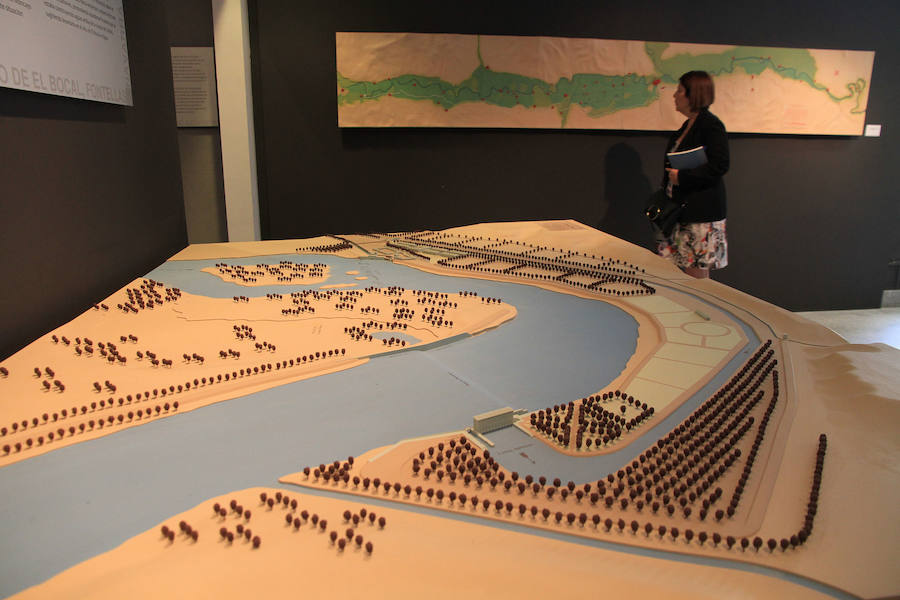 Una exposición muestra los proyectos que pretendían acercar el mar a Segovia