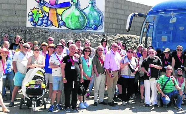 Alta participación en la ruta 'Sentir el Arte' de Mucientes