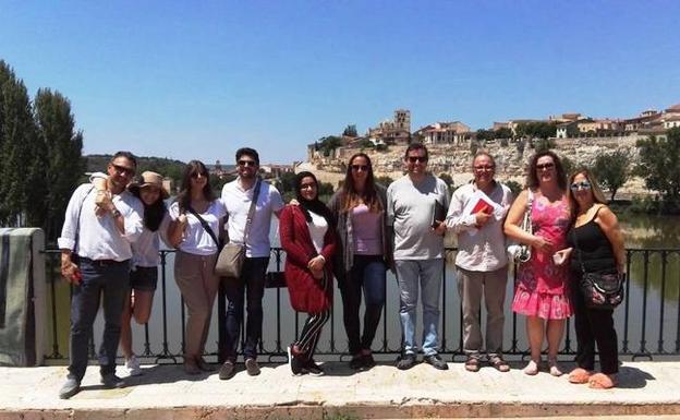 Representantes de instituciones de Emiratos Árabes y Oriente Medio visitan Zamora