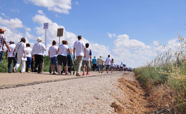 San Cebrián y Ribas de Campos exigen la reforma de la carretera