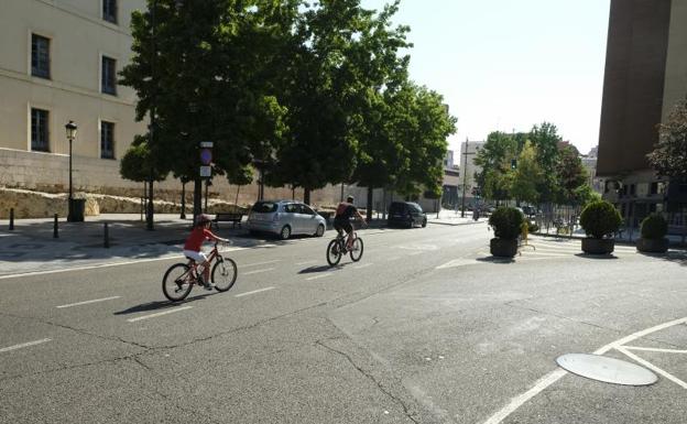 Abierto al tráfico el centro de Valladolid tras reducirse la contaminación