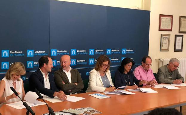 La Diputación firma convenios agroalimentarios