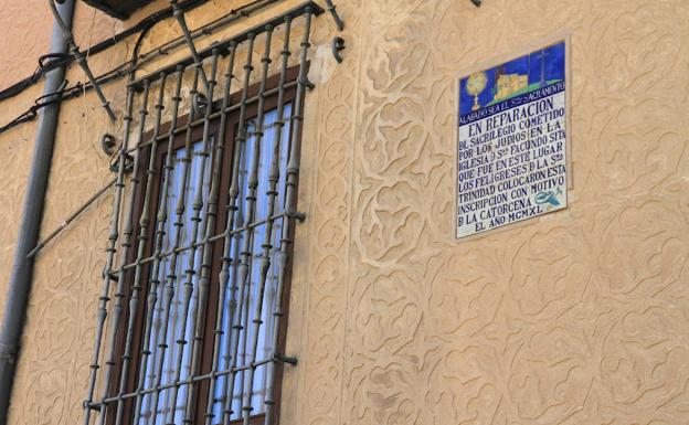 Segovia quiere replicar la placa de la fiesta de La Catorcena sin la palabra 'judíos'