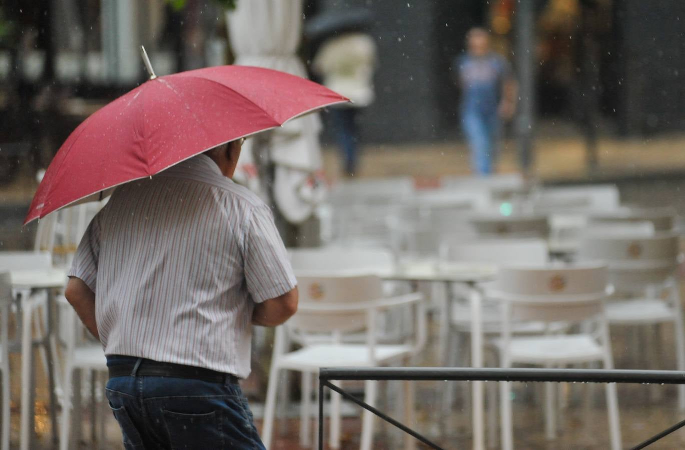 Tormenta veraniega en Valladolid