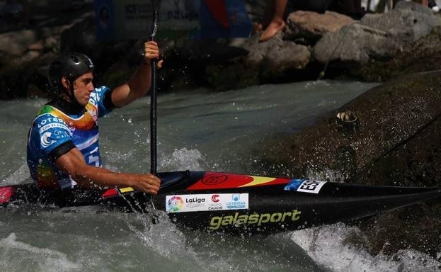 David Llorente acaba sexto en la final de K-1 del Mundial sub-23