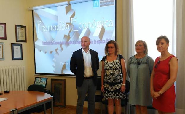 La Diputación de Palencia ayuda a 70 empresas con un millón de euros