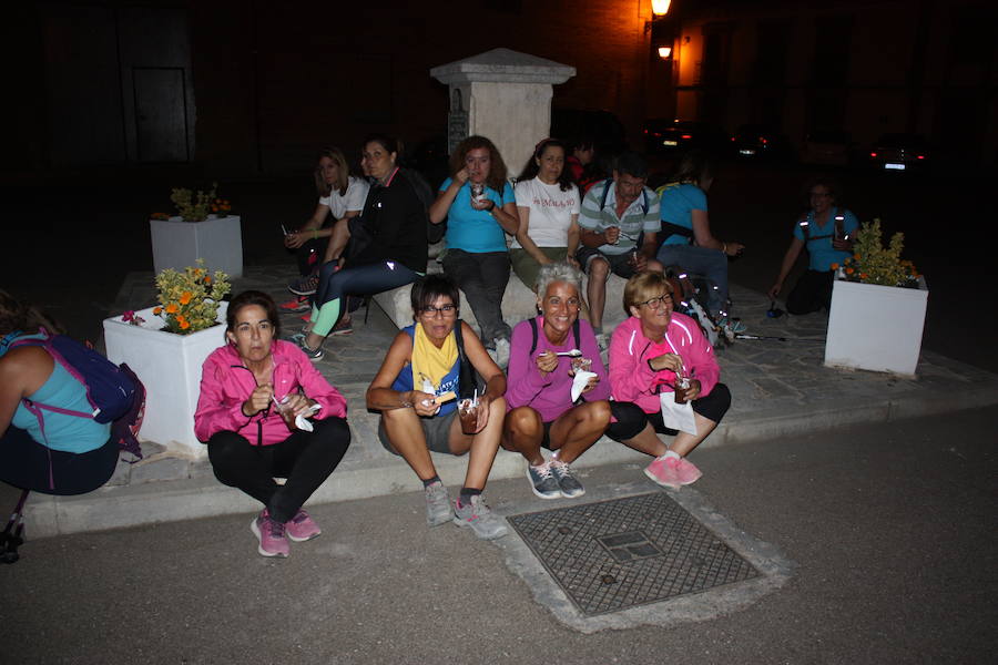 X Marcha Nocturna organizada por Acasse-VA entre Bercero y Gallegos de Hornija