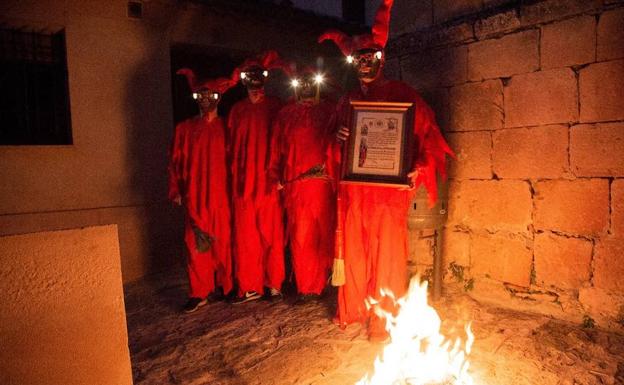 Los Diablillos de Sepúlveda entran en el club del patrimonio inmaterial