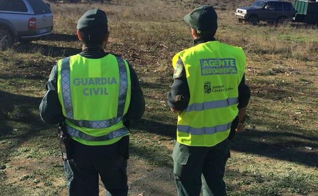Guardia Civil denuncia a dos personas que cazaban de forma ilegal en un coto de caza de Viloria