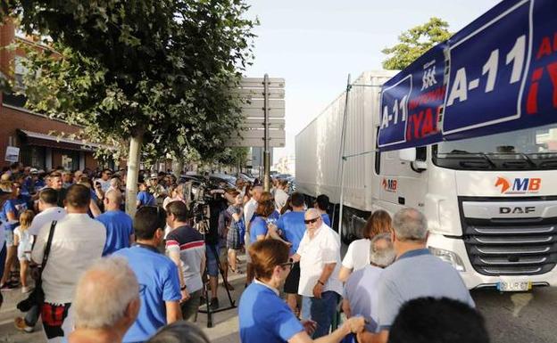 Peñafiel expresa su indignación por el retraso de la Autovía del Duero