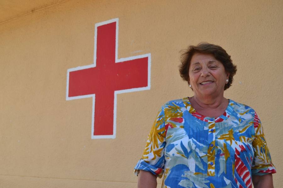 María Dolores Jiménez de Muñana, nueva presidenta de Cruz Roja en Cuéllar
