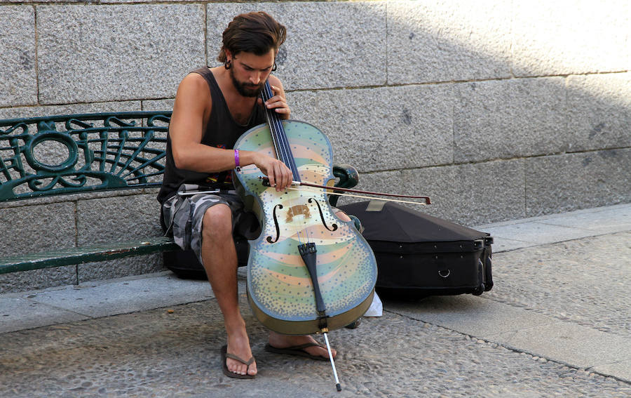 Veintitrés músicos disponen de licencia para tocar en las calles de Segovia